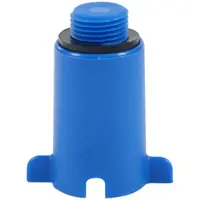 Zátka na test tesností modrá