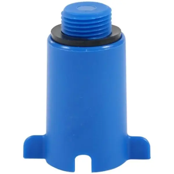 Zátka na test tesností modrá