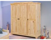 Šatní skříň Bern, borovicové dřevo