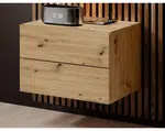 Nástěnný noční stolek Cabo, dub artisan