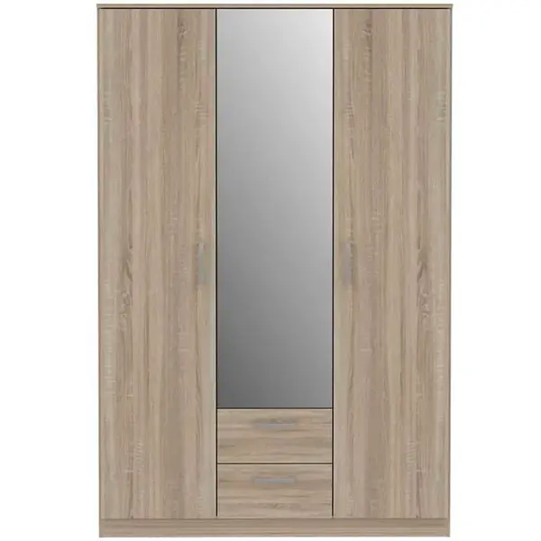 Šatní skříň Niko 123cm Dub Sonoma