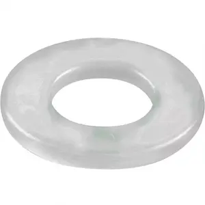 Podložky plastové biele 6,4x12x1,6mm