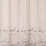 Závěs txt stamp béžový 06879 Bisk