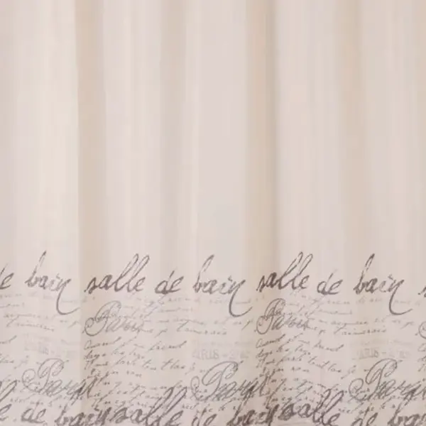 Závěs txt stamp béžový 06879 Bisk