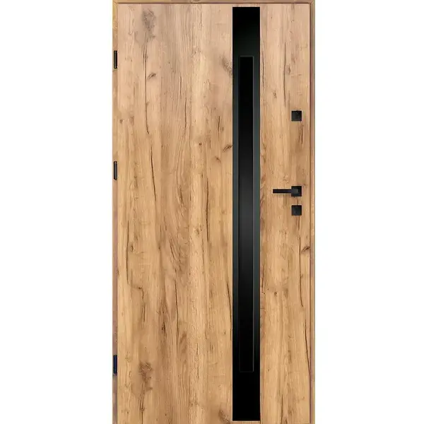 Dvere vchodové Tethys 80L dub sonoma