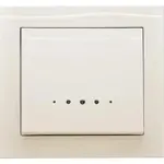 Vypínač jednopólový s podsvietením ŁP-1WS/00