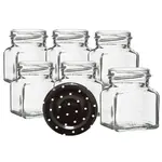 Zavařovačky to-120ml bal 6 ks + víčko fi 53