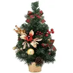 Vánoční stromek 40 cm červená a zlatá