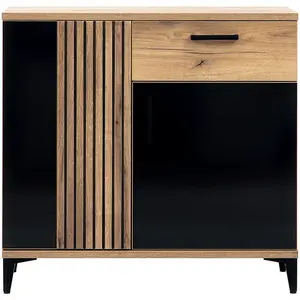 Komoda Aris As02 dub evoke/černá