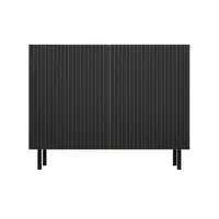 Komoda Kama 2D Slim artisan/černá