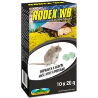 Rodex WB 8x25 g parafinované bloky