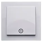 Tlačítko zvonek Cubus bílé