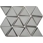 Obklad Mozaika Triangle Grafit 38/28,4