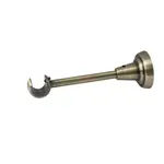 Drźak jednoduchy 19 mm zlato antik