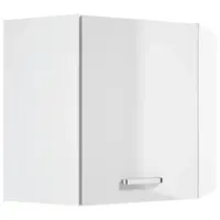 Kuchyňská rohová skříňka Arosa A60 1D0S bílá