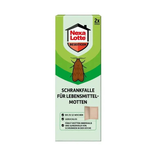 Nexa Lotte nástěnná past na potravinové moly 2 ks