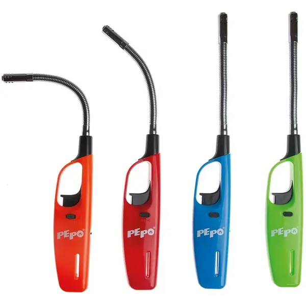 PEPO vetruodolný flexi zapaľovač
