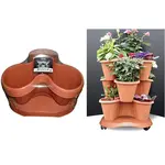 Kvetináč Trifoglio terakota