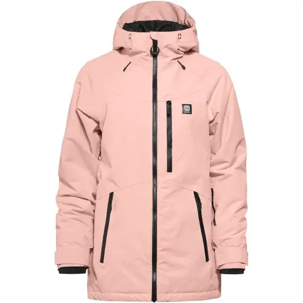 Horsefeathers LARK Dámska lyžiarska/snowboardová bunda, ružová, veľkosť