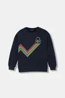 Dětská bavlněná mikina United Colors of Benetton