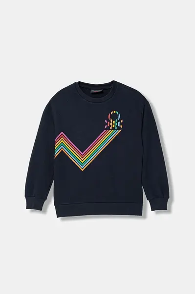 Dětská bavlněná mikina United Colors of Benetton