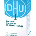 Schüsslerovy soli Calcium fluoratum DHU D12 200 tablet