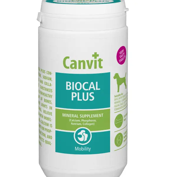 Canvit Biocal Plus pro psy ochucený 1000 tablet