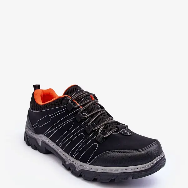 Boto Nízké Pánské Trekkingové Boty Černé Orlando