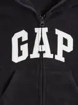 GAP Baby fleece mikina s logem - Kluci