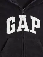 GAP Baby fleece mikina s logem - Kluci