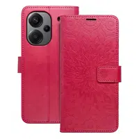 Flipové pouzdro MEZZO Book case pro Xiaomi Redmi Note 13 Pro+ 5G, mandala magenta
