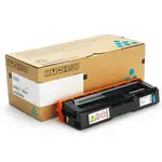 Ricoh 407717 azurová (cyan) originální toner