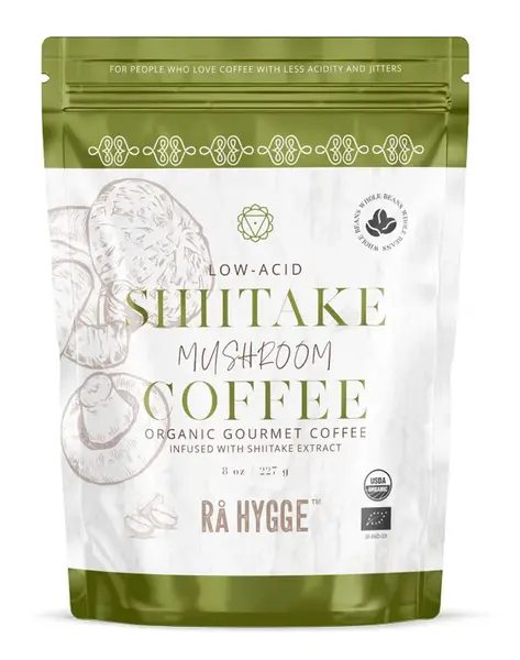 Ra Hygge BIO Peru Arabica Shiitake zrnková káva 227 g