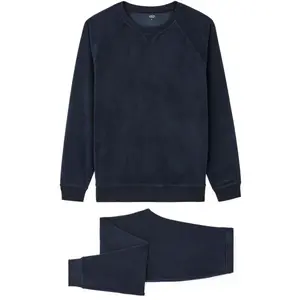 CELIO XJIPYVEL Pánské pyžamo, tmavě modrá, velikost