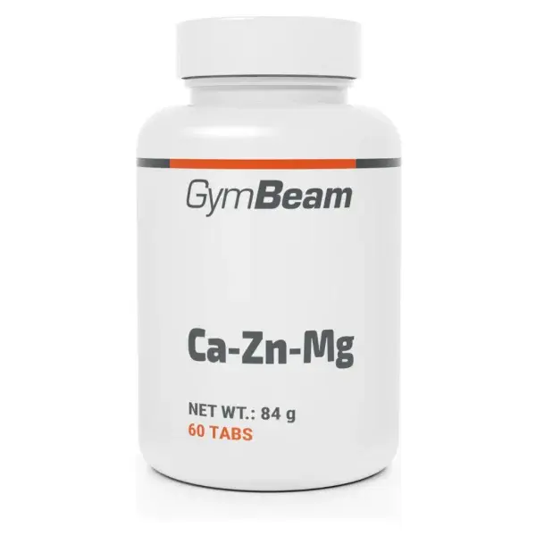 GymBeam VÁPNÍK + ZINEK + HOŘČÍK - 120 TAB Minerální látka, , velikost