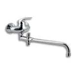 Paneláková batéria bez príslušenstva Metalia 57 chróm rozteč 100 mm