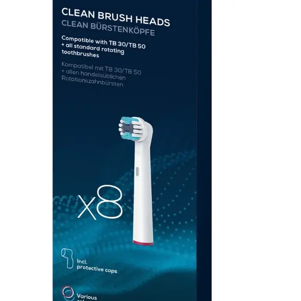Beurer TB8 Clean náhradní hlavice 8 ks