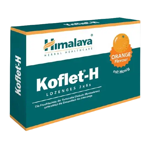 HIMALAYA Koflet–H Orange 12 pastilek