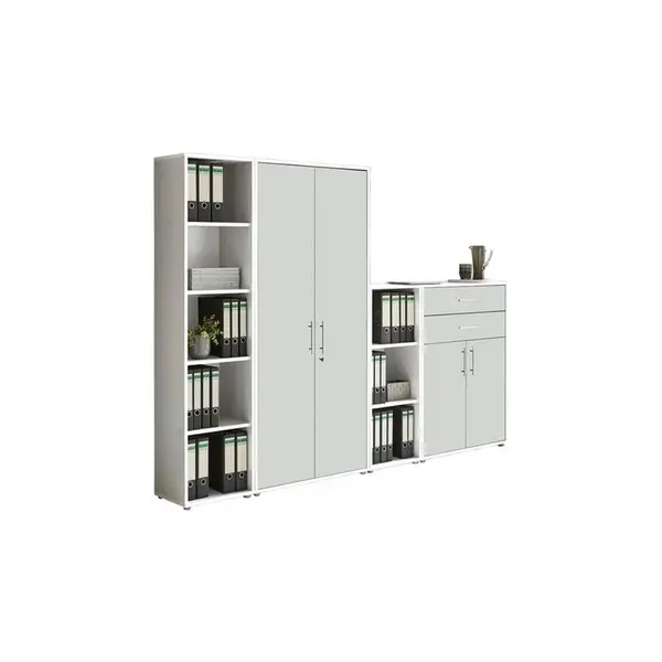 MID.YOU SKŘÍŇ NA ŠANONY, bílá, 257/185,6/33 cm