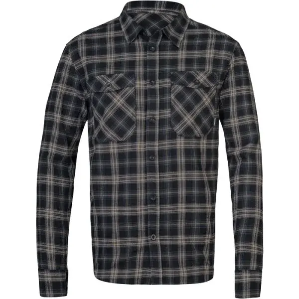 Hannah GRIFALD Pánska flanelová košeľa, tmavo modrá, veľkosť XXXL