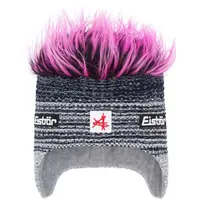 Eisbär CAMPO COCKER Unisex zimní čepice, tmavě šedá, velikost