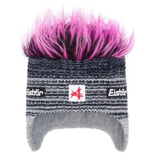 Eisbär CAMPO COCKER Unisex zimní čepice, tmavě šedá, velikost