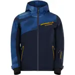 FUNDANGO NOVA Chlapčenská lyžiarska/snowboardová bunda, tmavo modrá, veľkosť