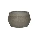 Květináč Harley Low, šedý diorit, více velkostí - Pottery Pots Velikost: S - ⌀ 36, v. 21,5 cm