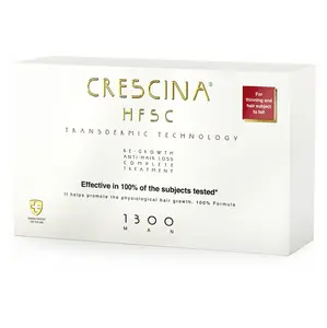 CRESCINA Transdermic Péče na podporu růstu vlasů a proti vypadávání vlasů (stupeň 1300)  Muži 20 x 3,5 ml