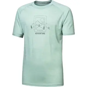 Sensor MERINO AIR SAY YES Pánské funkční triko, světle zelená, velikost