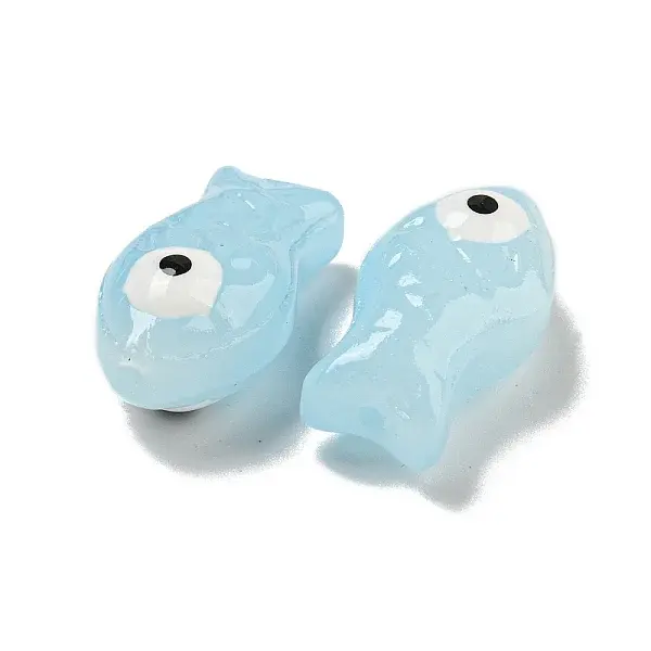 Handmade Transparent Glass Beads