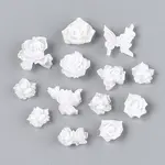 Luminous Flower Resin Cabochons