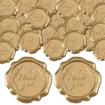 100Pcs Adhesive Wax Seal Stickers
