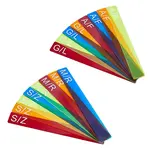 16Pcs 16 Styles Acrylic Book Divider